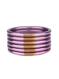 BuDhaGirl All Weather Bangles Lila Stack Jincy's Gift