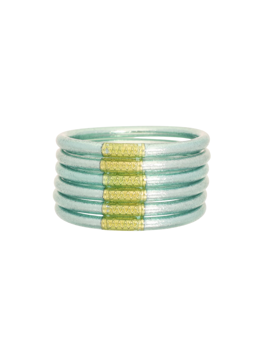 BuDhaGirl | All Weather Bangles - Mint