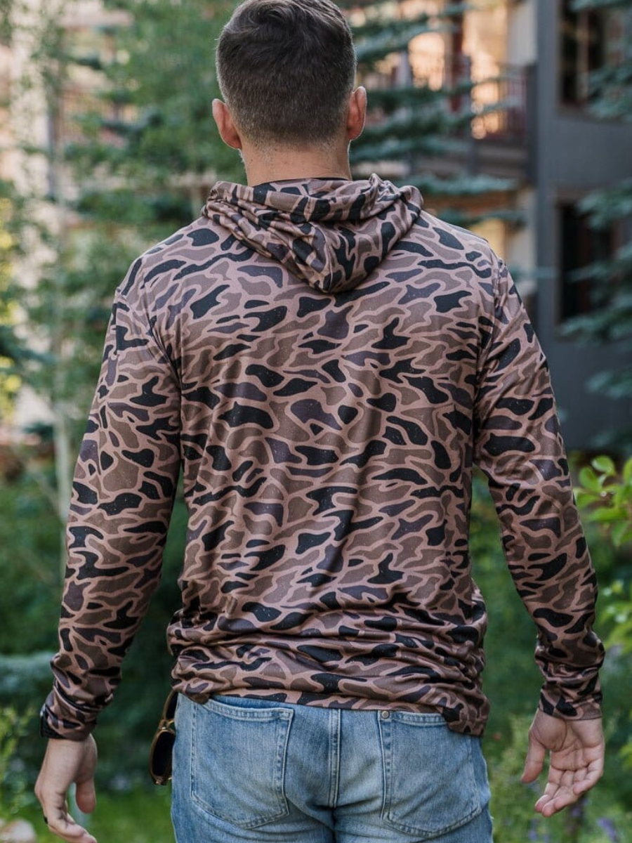 BURLEBO | Performance Hoodie - Gauge Camo