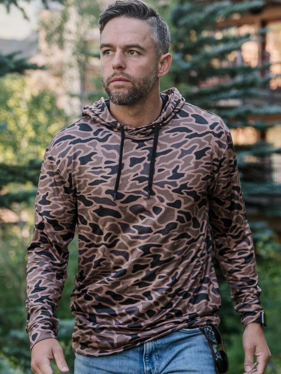 BURLEBO | Performance Hoodie - Gauge Camo