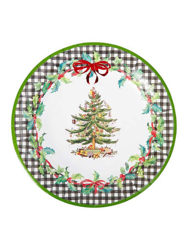 SPODE Holiday Nutcracker Disposable Lunch Plates Christmas Jincy's Gift