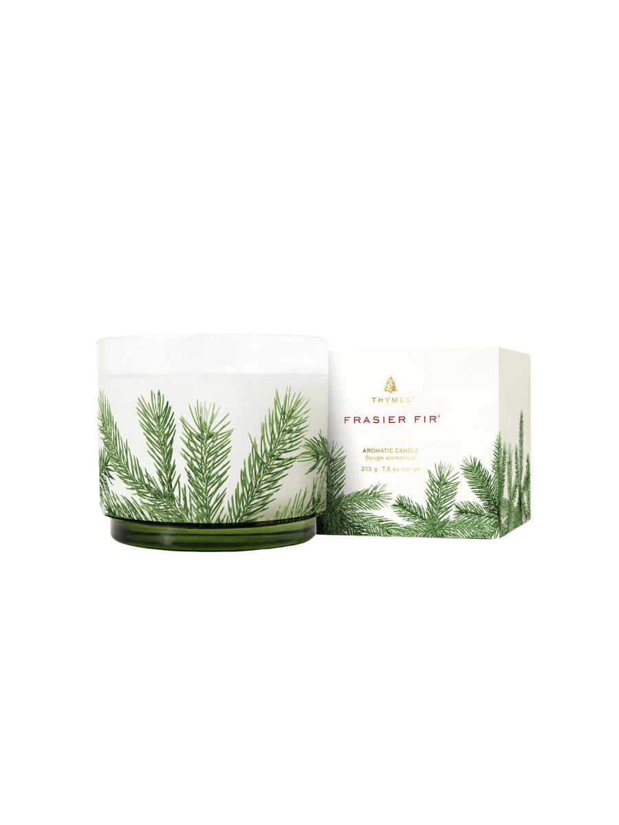 Thymes | 7.5oz Small Pine Needle Luminary - Frasier Fir