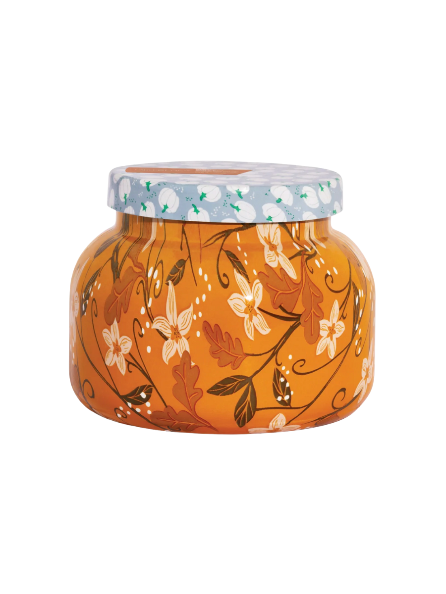 Capri Blue | 19 oz Holiday Pattern - Pumpkin Dulce