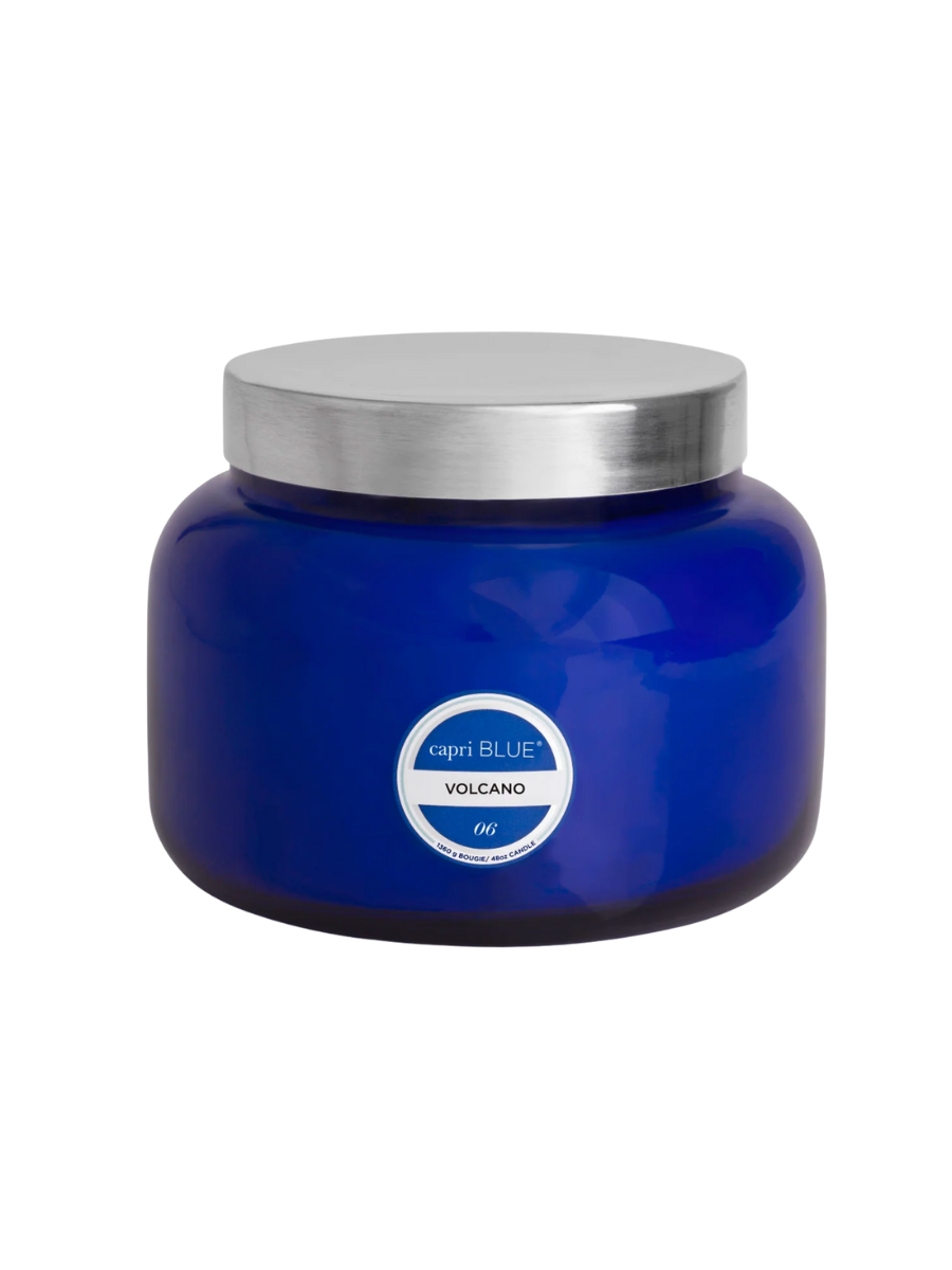 Capri Blue | 48 oz Jumbo Blue Jar - Volcano