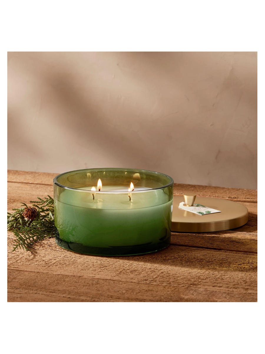 Thymes | Green 4-Wick Candle - Frasier Fir