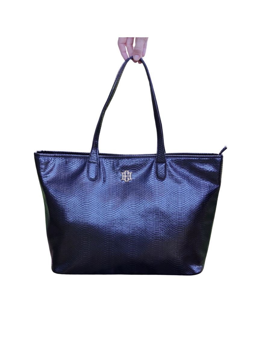 Caroline Hill | Daniela Large Tote - Black ES