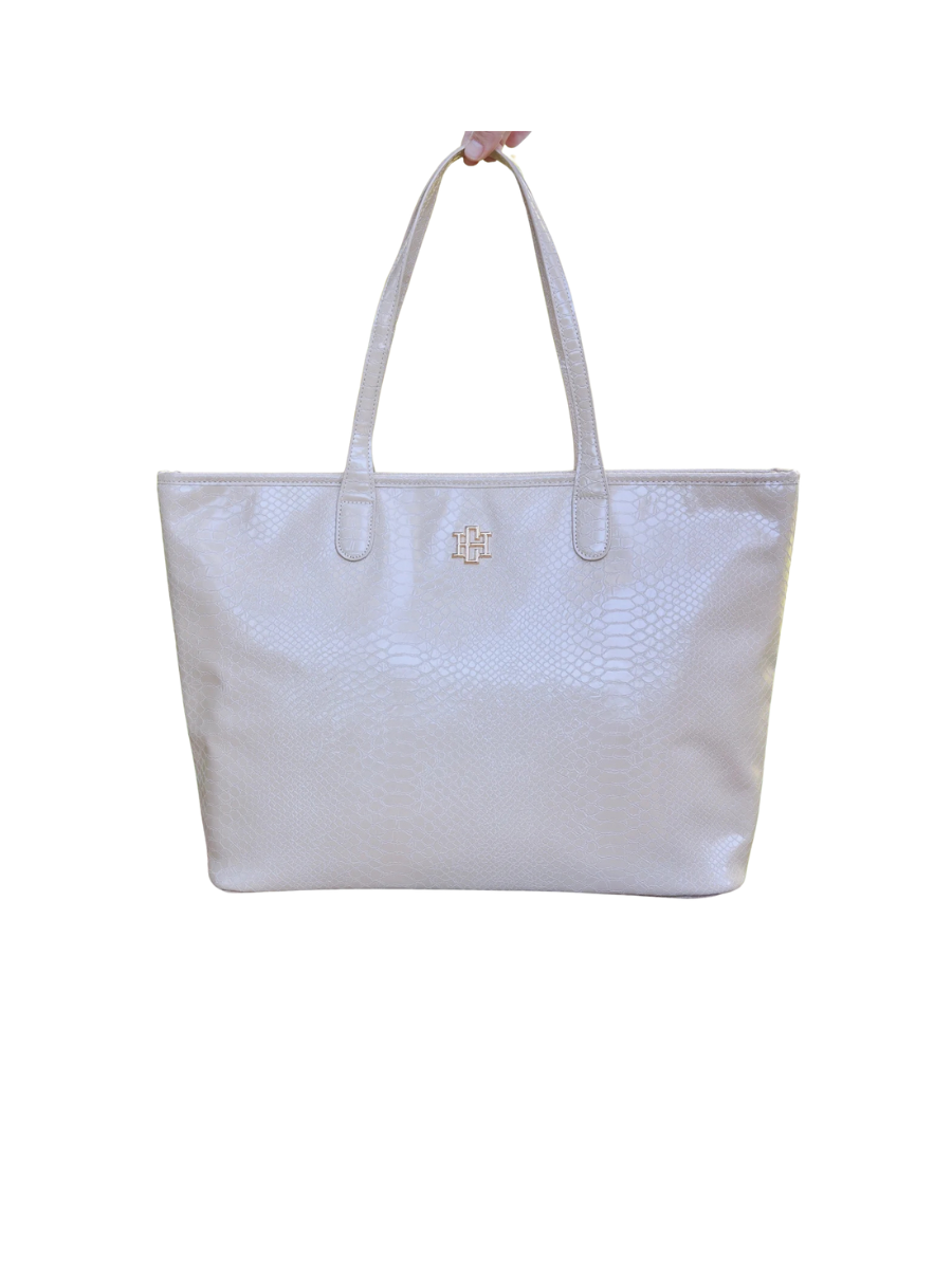 Caroline Hill | Daniela Large Tote - Tan ES