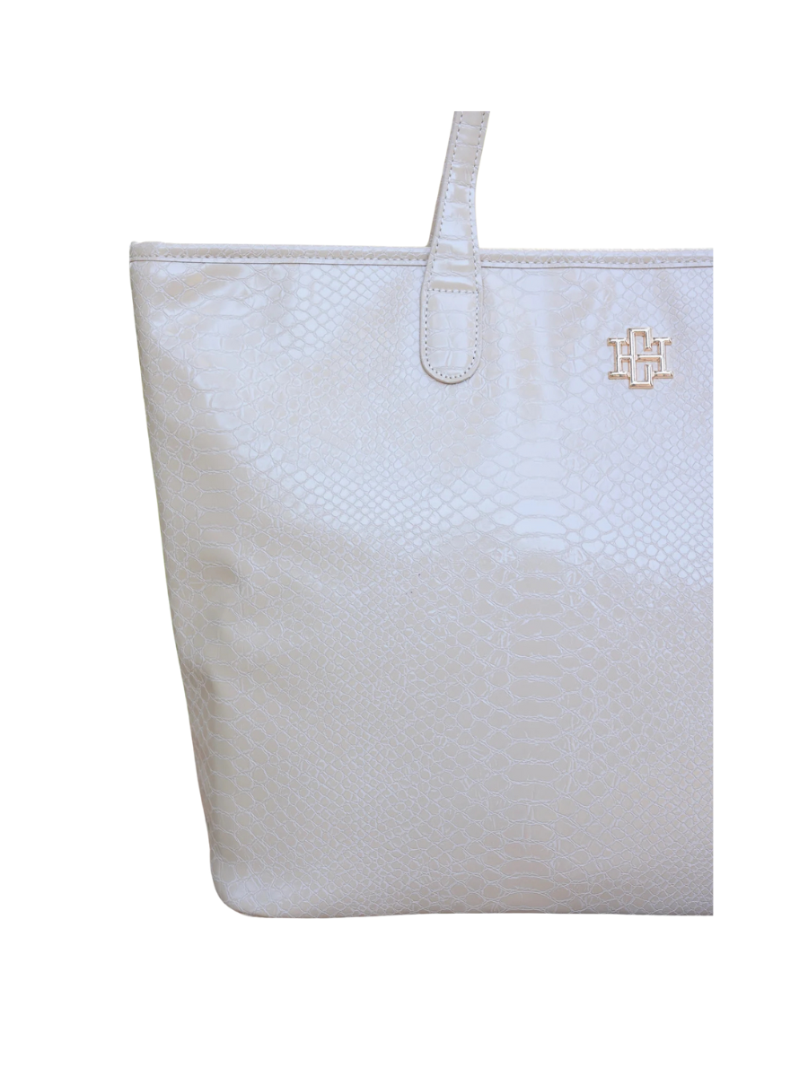 Caroline Hill | Daniela Large Tote - Tan ES