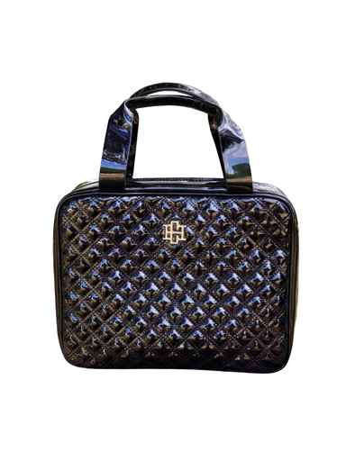 Caroline Hill Punta Cana Large Case Travel Black Patent Jincy's Gift