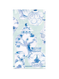 Caspari Glazed Porcelain Celadon Paper Linen Guest Towel Napkins Jincy's
