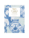 Caspari | Glazed Porcelain Celadon Paper Linen Table Cloth Table Cover Home Decor Jincy's