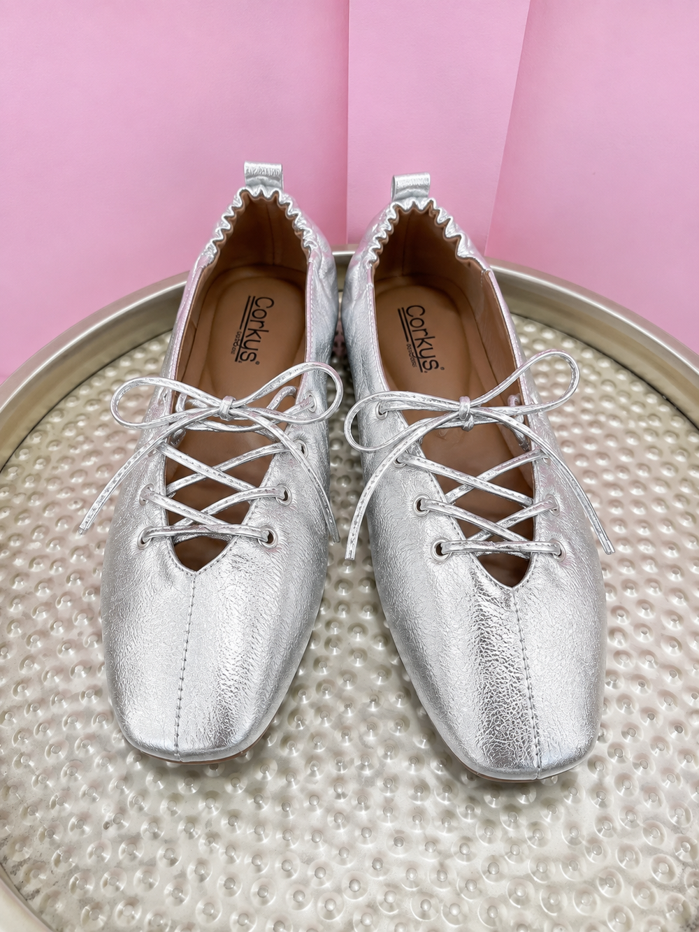 CORKYS | Tied Up Flat - Silver