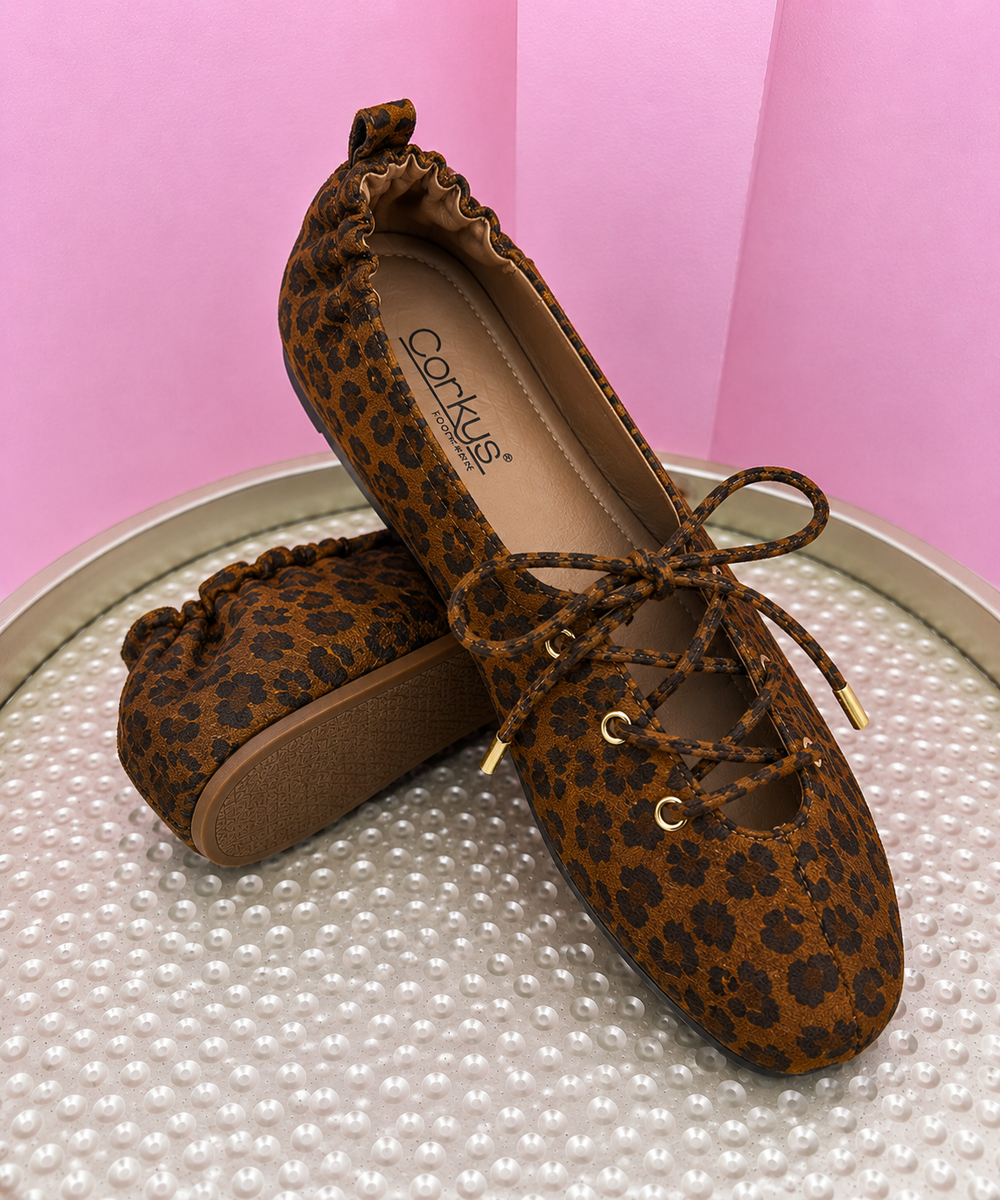 CORKYS | Tied Up Flat - Leopard
