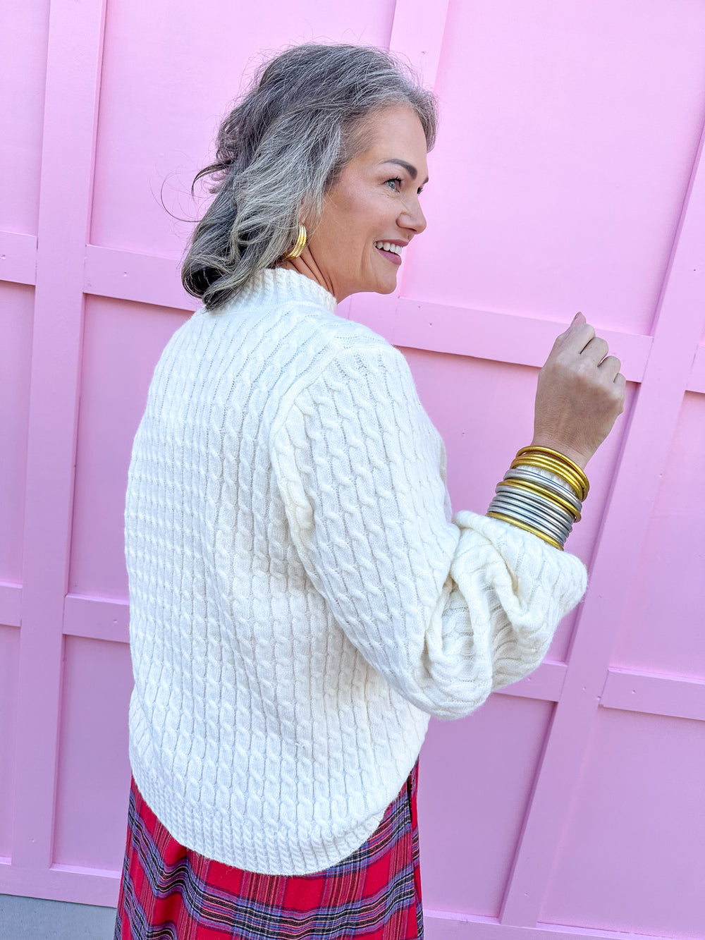 Luxe Layers Sweater - Ivory