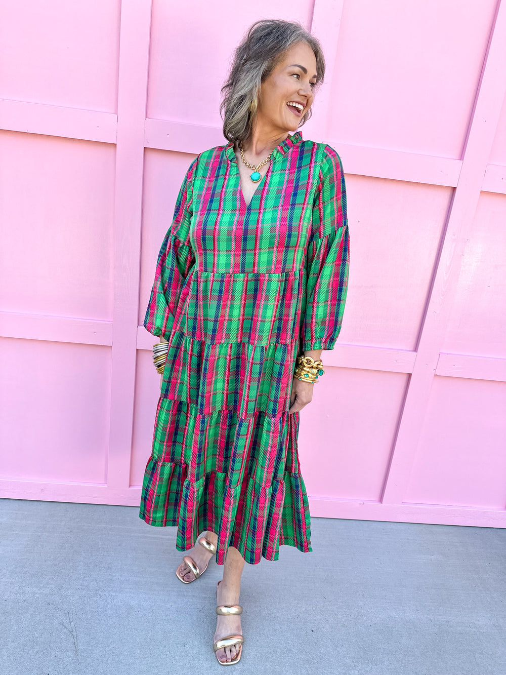 Michelle McDowell | Christina Dress - Plaid About You