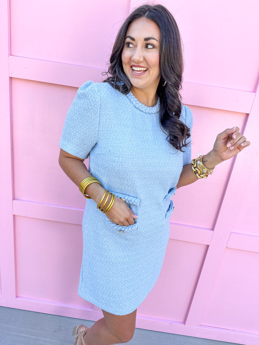 Royal Brunch Dress - Blue