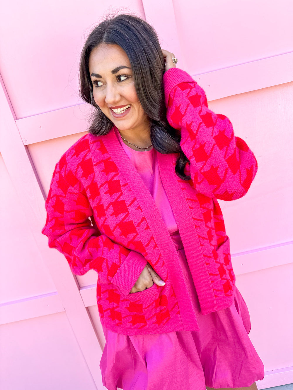 Free My Mind Cardigan - Pink