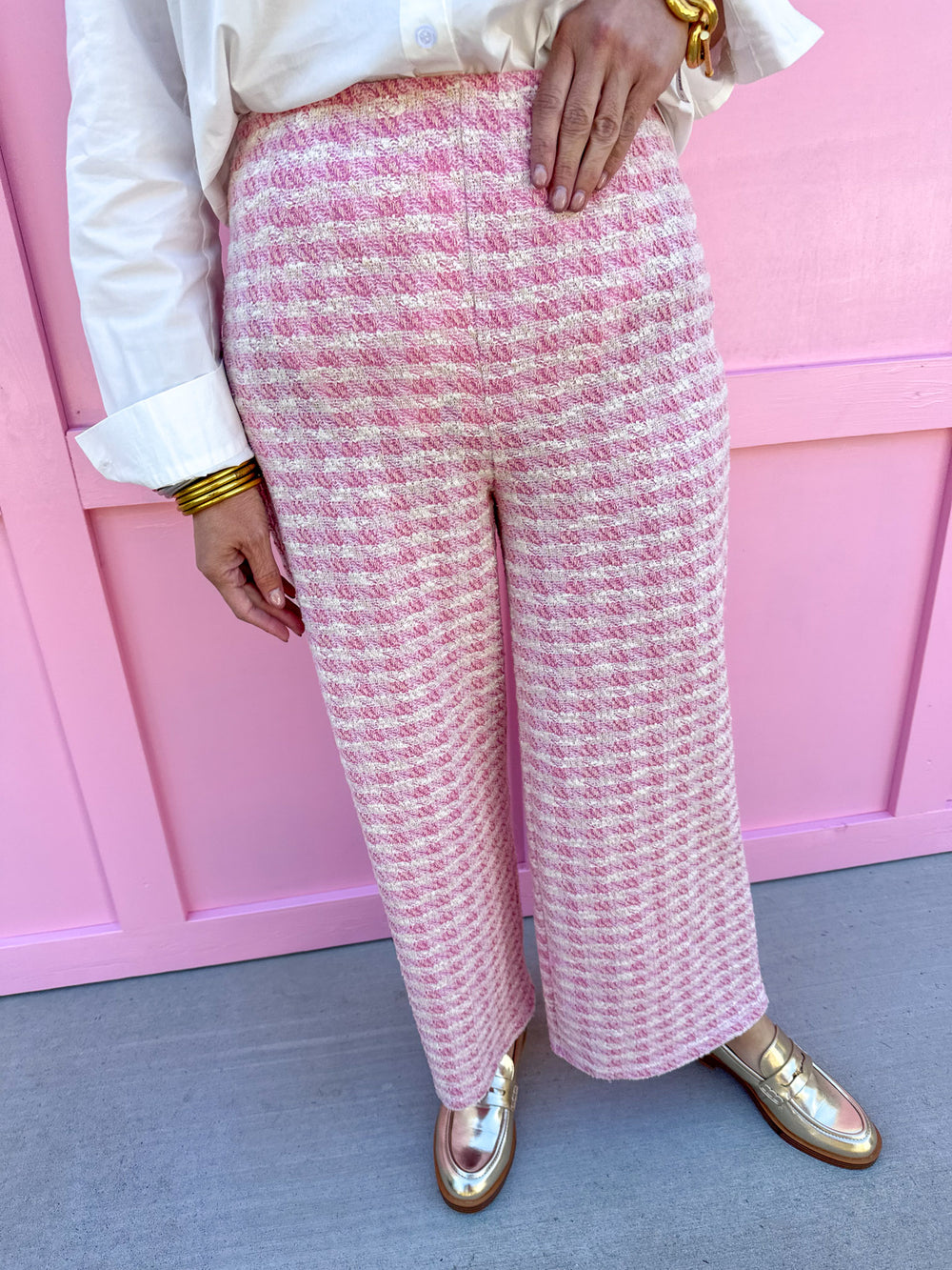 Whisper Weave Pants - Pink