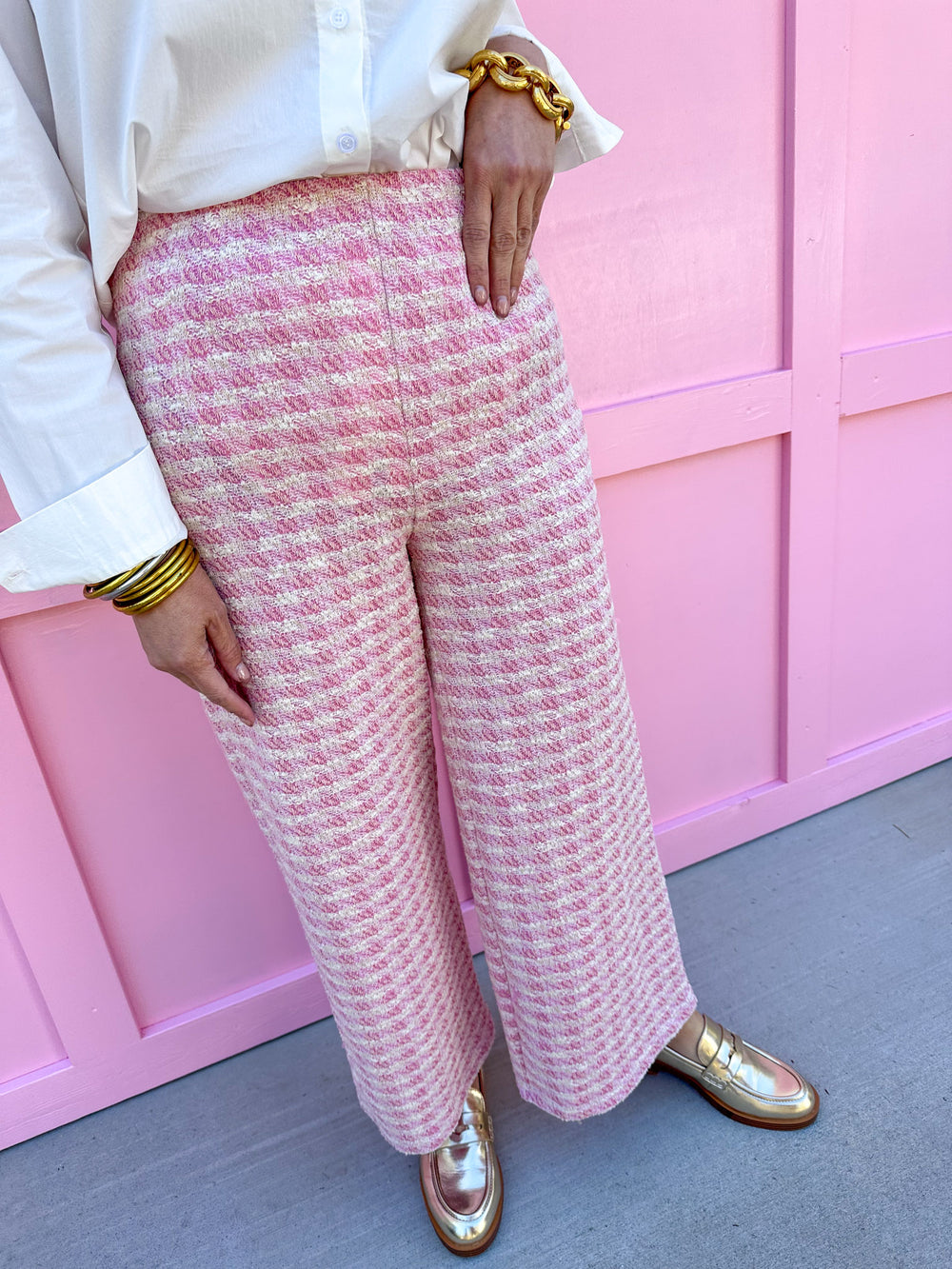 Whisper Weave Pants - Pink