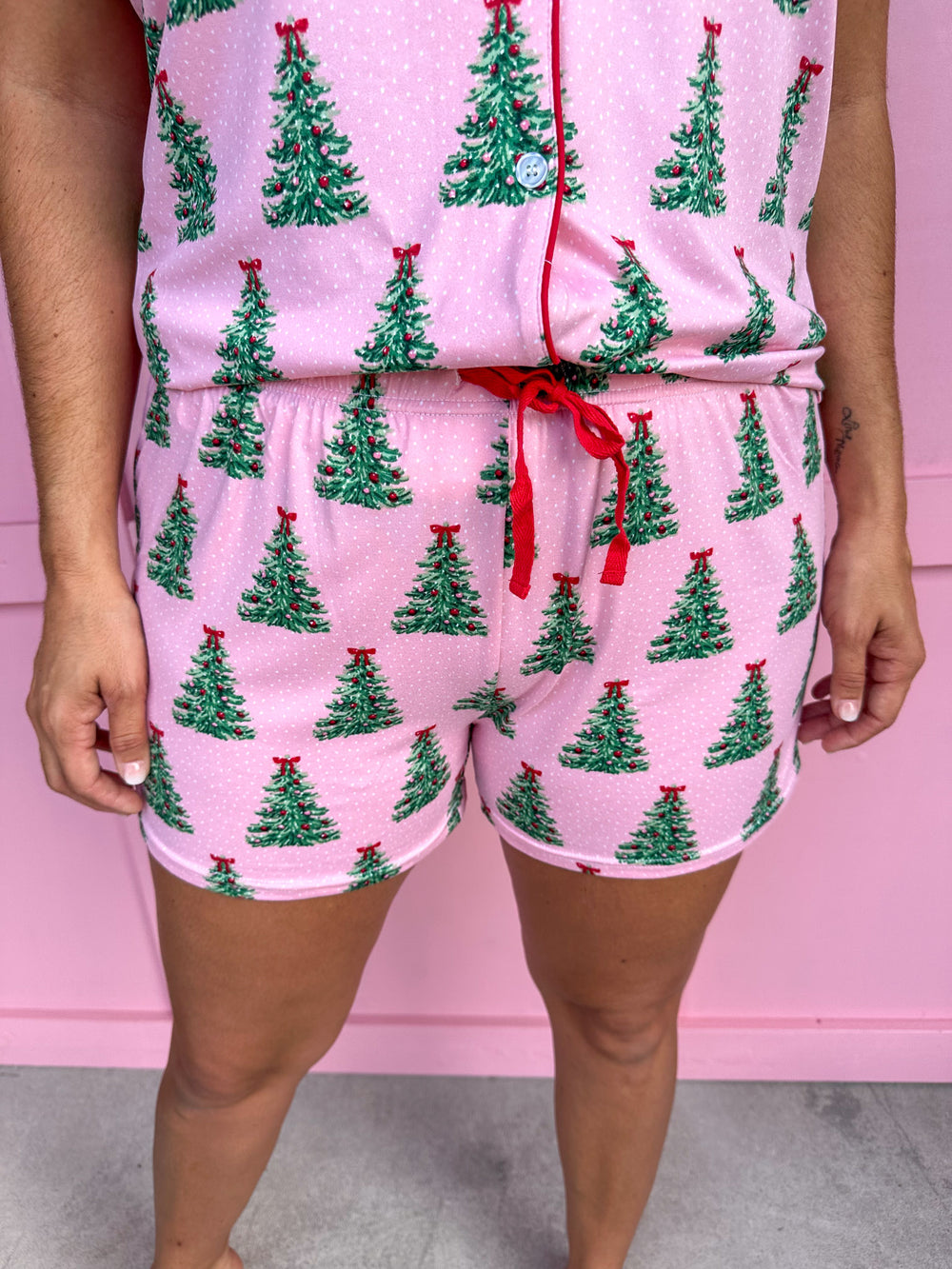 Noelle Tree Sleep Shorts