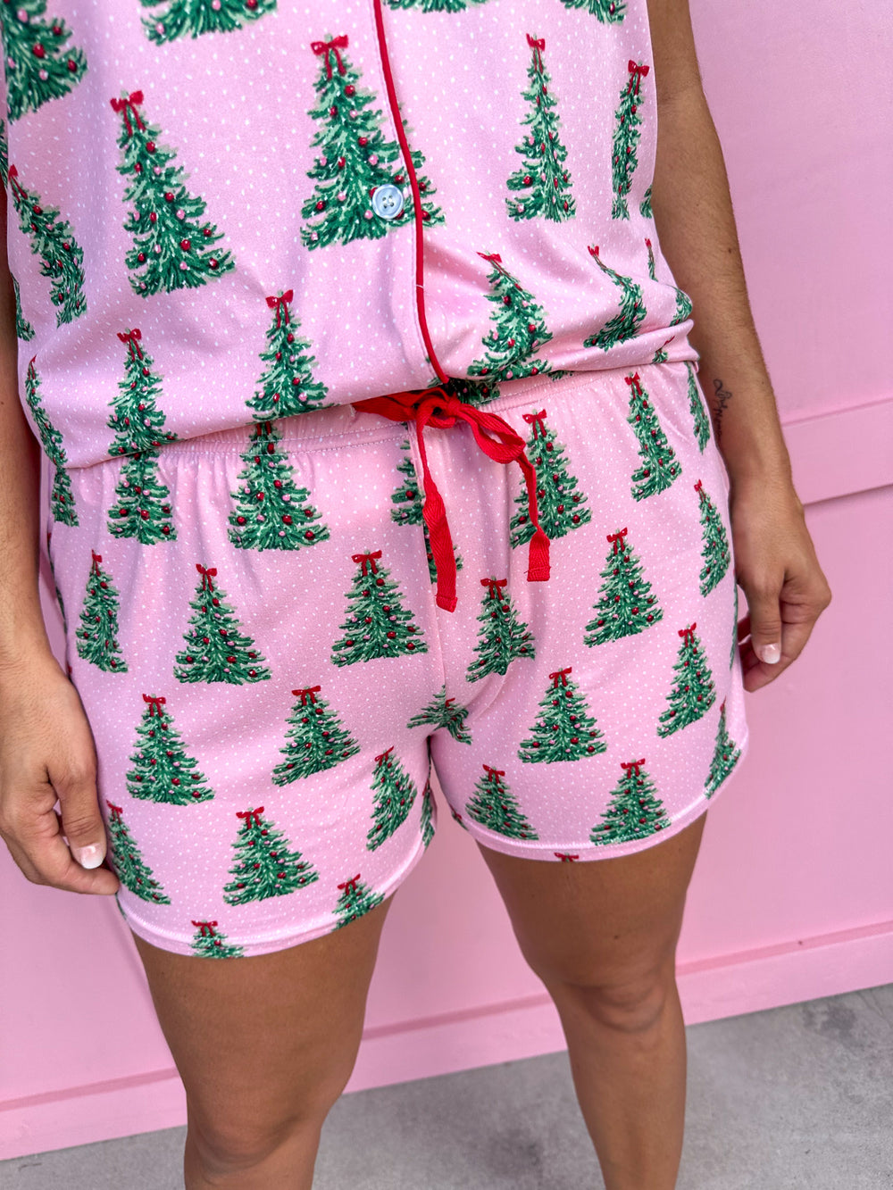 Noelle Tree Sleep Shorts