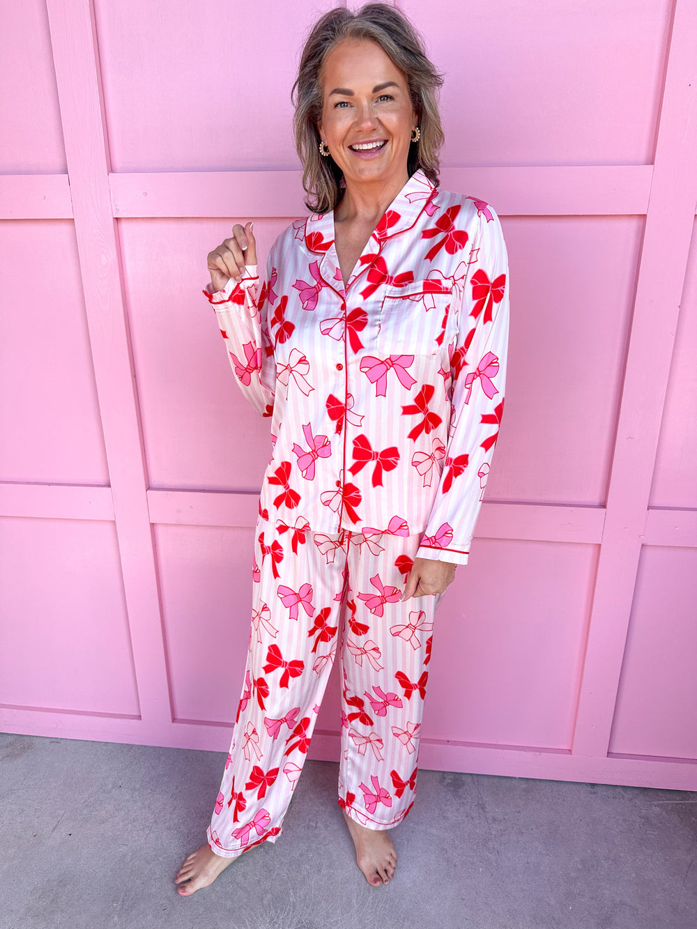 Mary Square | Charlotte L/S Pajama Set - More the Merrier