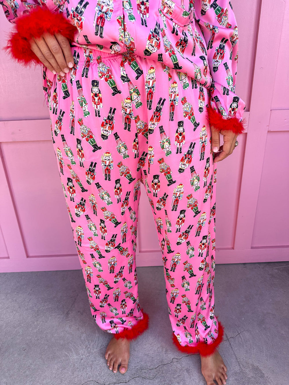 Feather Nutcracker PJ Set