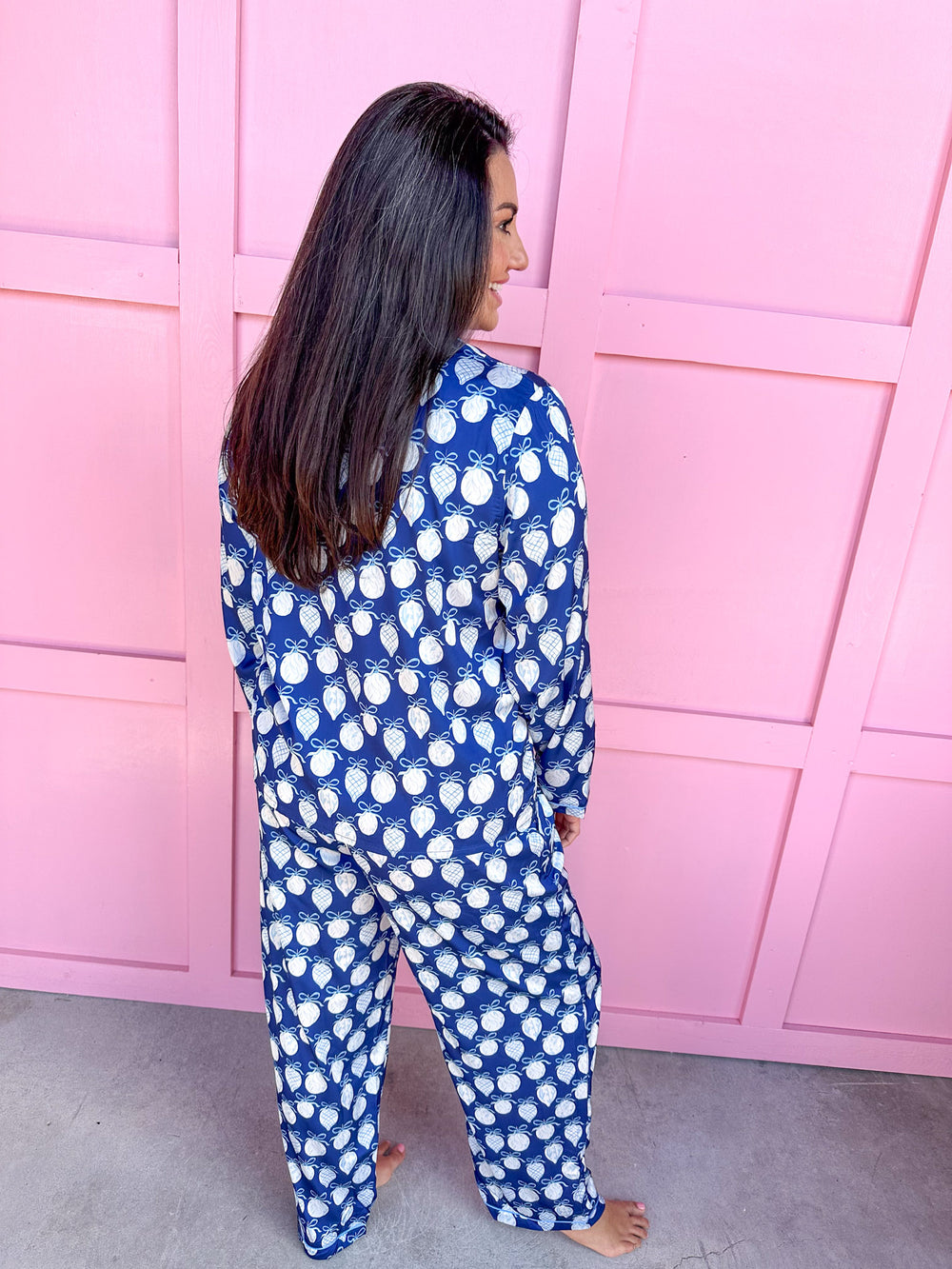 Mary Square | Charlotte L/S Pajama Set - 'Twas the Night