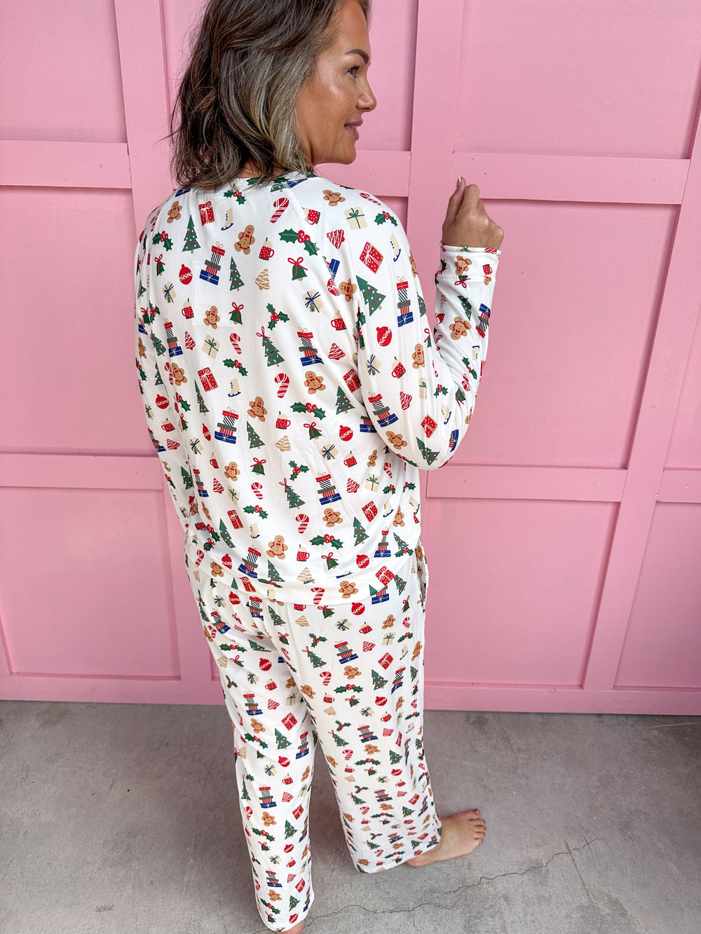 Mary Square | Annie L/S Pajama Set - Christmas Morning