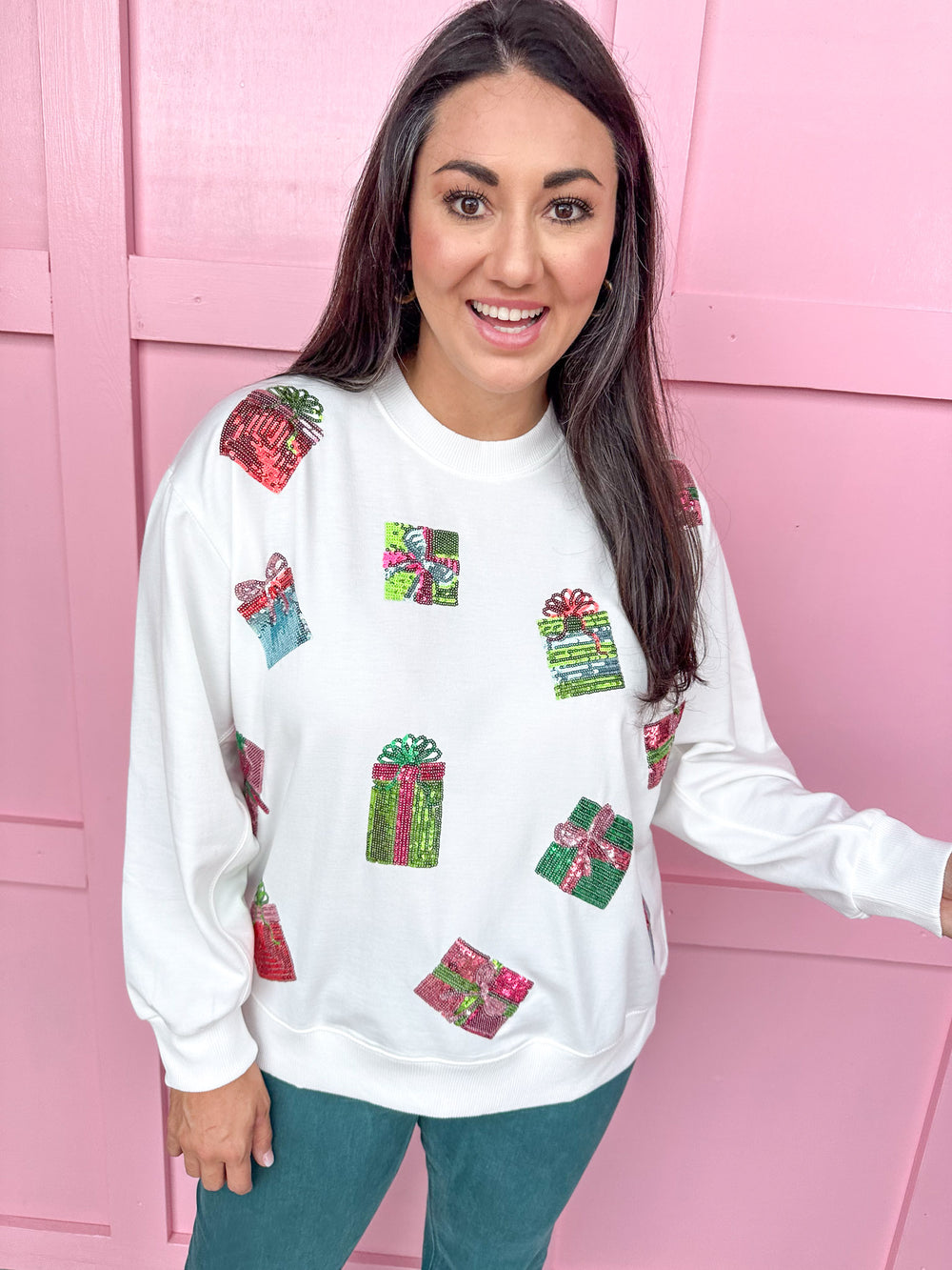 Mary Square | Sarah Presents Sweatshirt