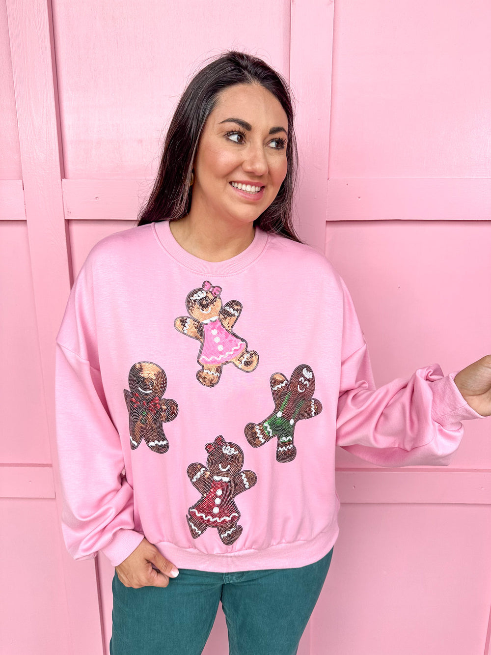 Baked with Love Gingerbread Sweatshirt