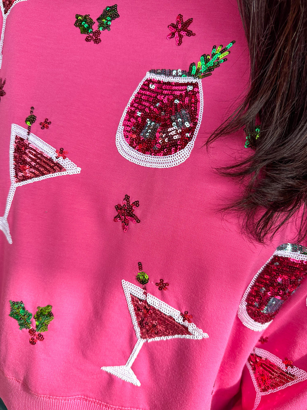 Mary Square | Mille Holiday Spirits Sweatshirt