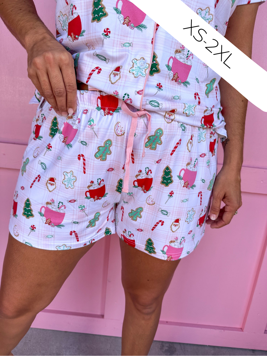 Baking Spirits Bright Sleep Shorts