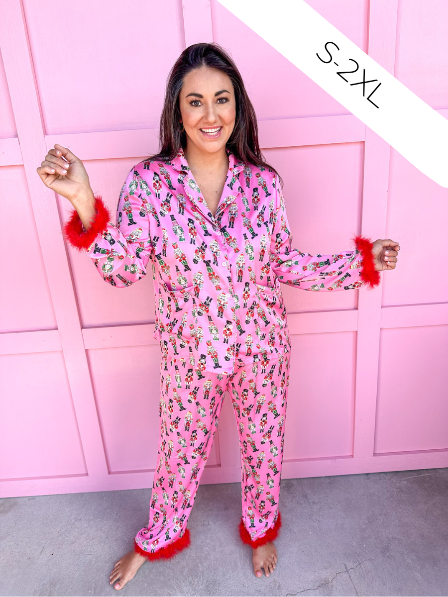 Feather Nutcracker PJ Set