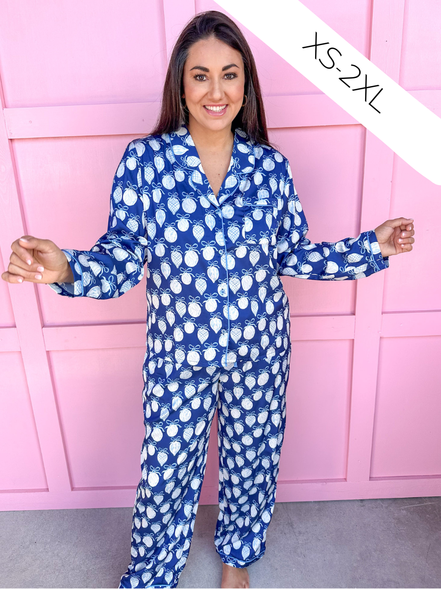 Mary Square | Charlotte L/S Pajama Set - 'Twas the Night