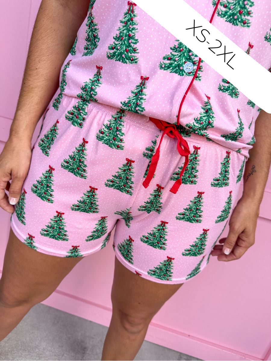 Noelle Tree Sleep Shorts