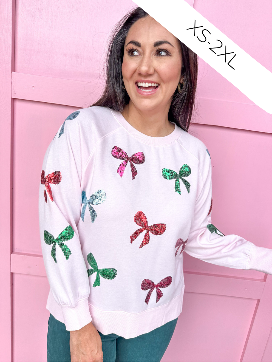 Mary Square | Katie Bows Sweatshirt