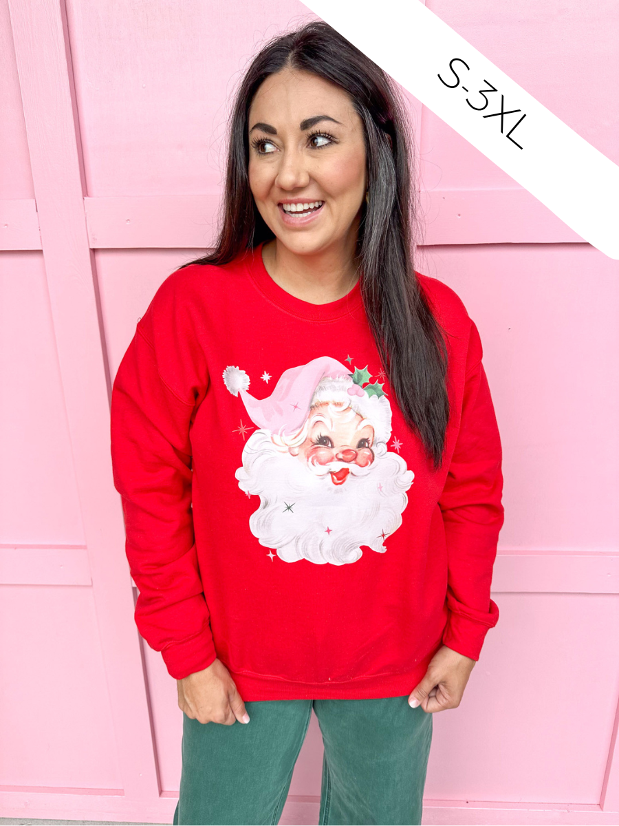 Vintage Santa Sweatshirt