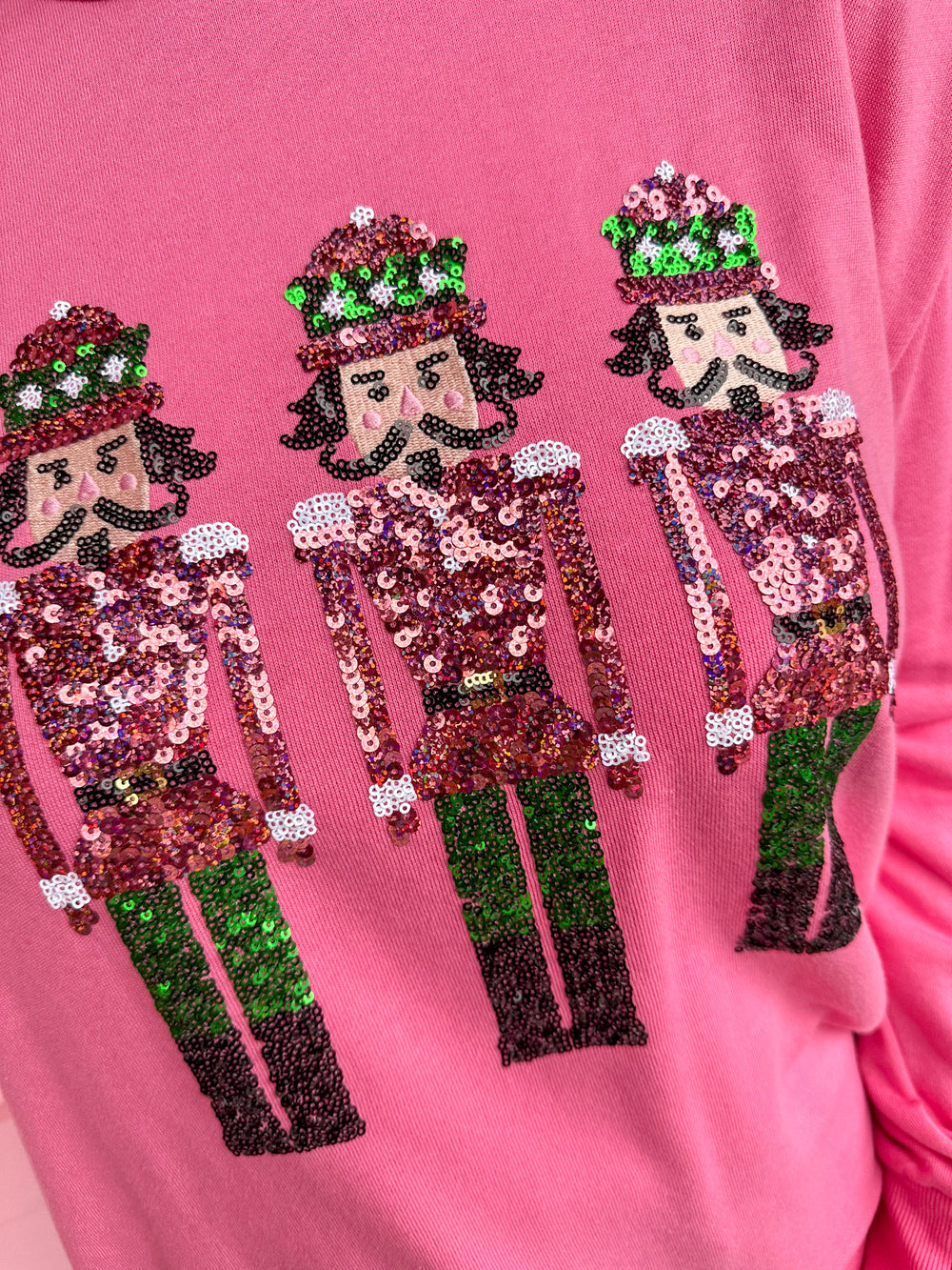 Nutcracker March Sequin Sweatshirt