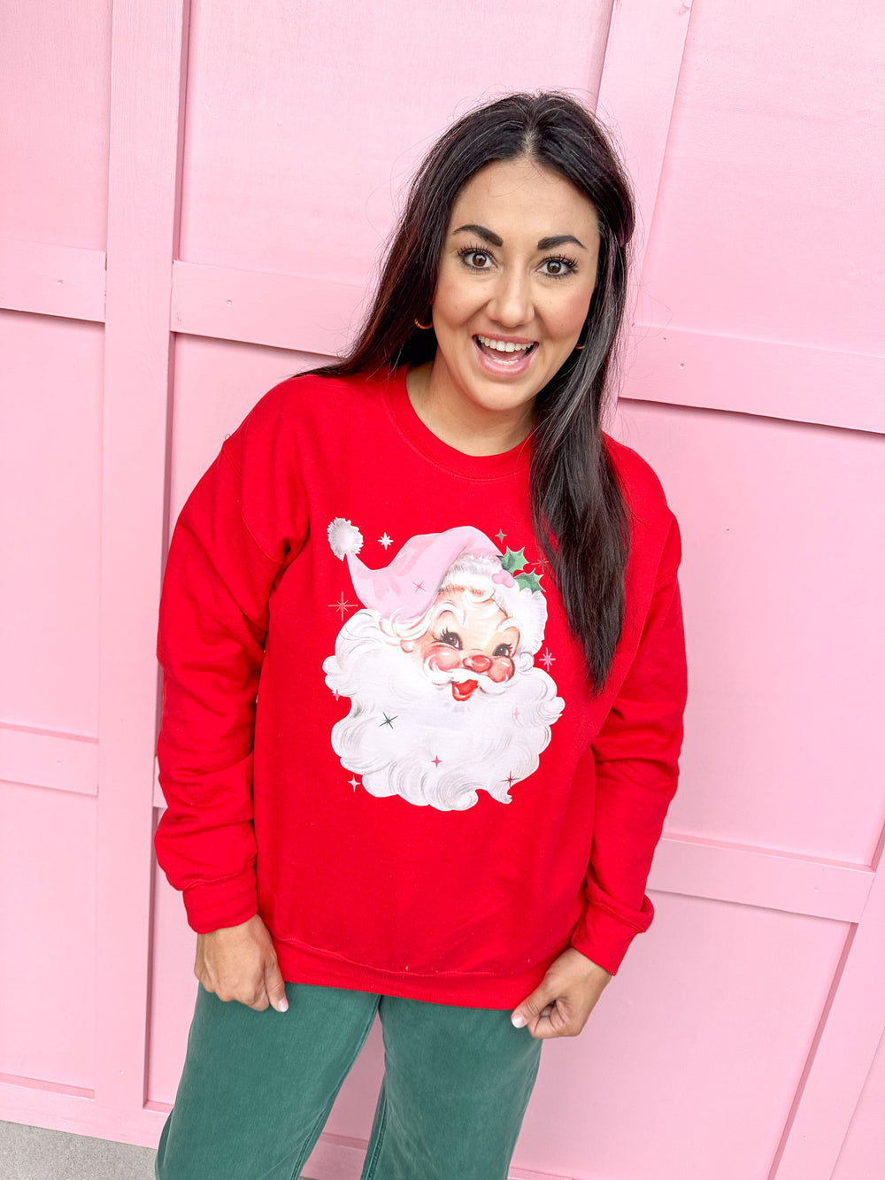 Vintage Santa Sweatshirt