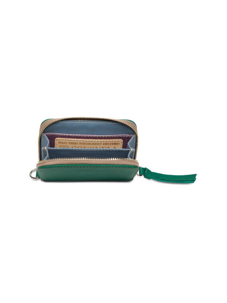 Consuela | Zippy Wallet - Teal