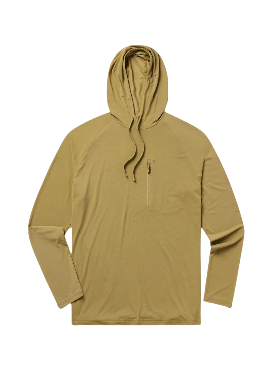 Duck Camp | Lightweight Performance drirelease® Hoodie - Wheat