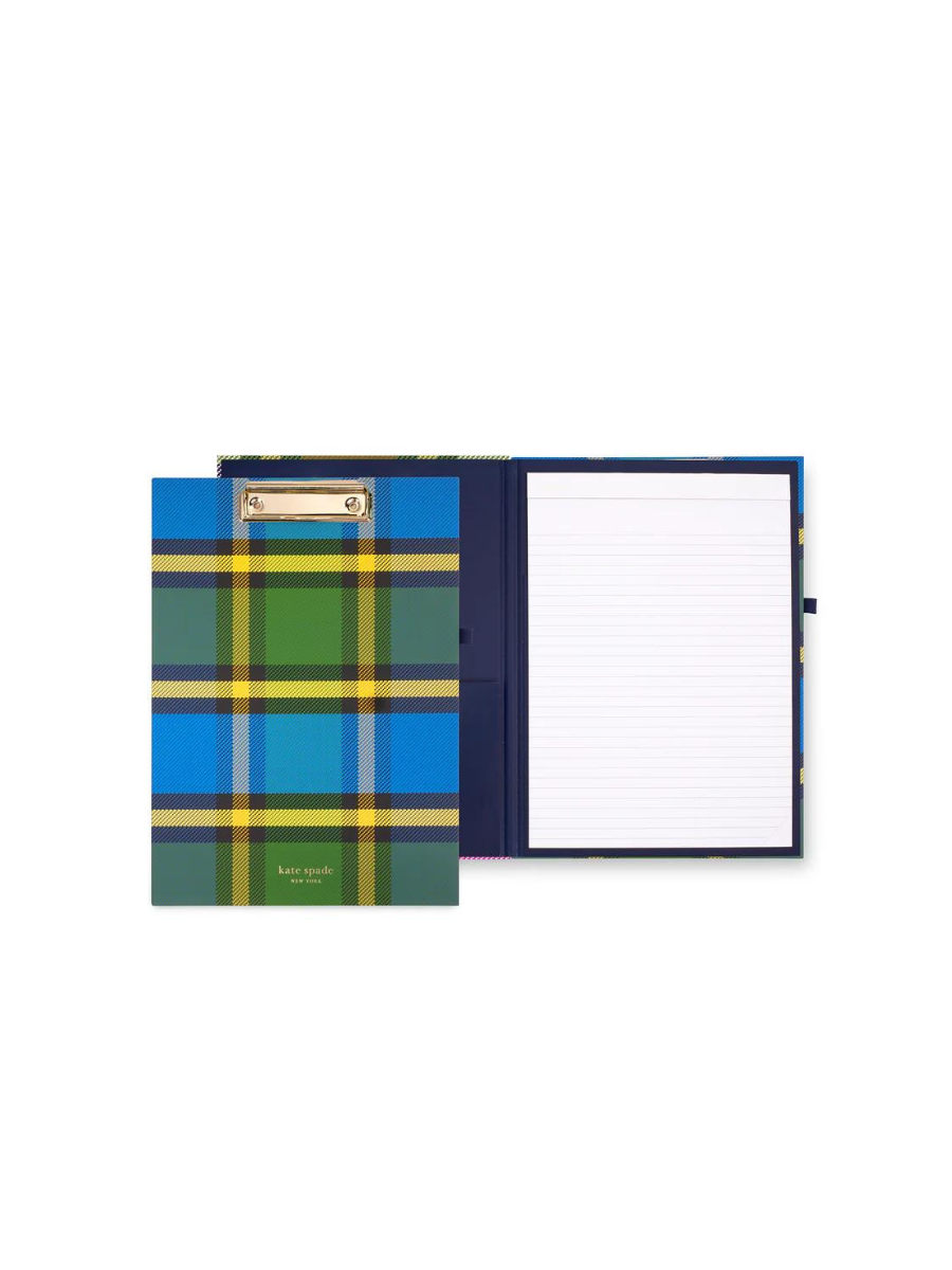 Kate Spade | Clipboard Folio - Grand Plaid Duo