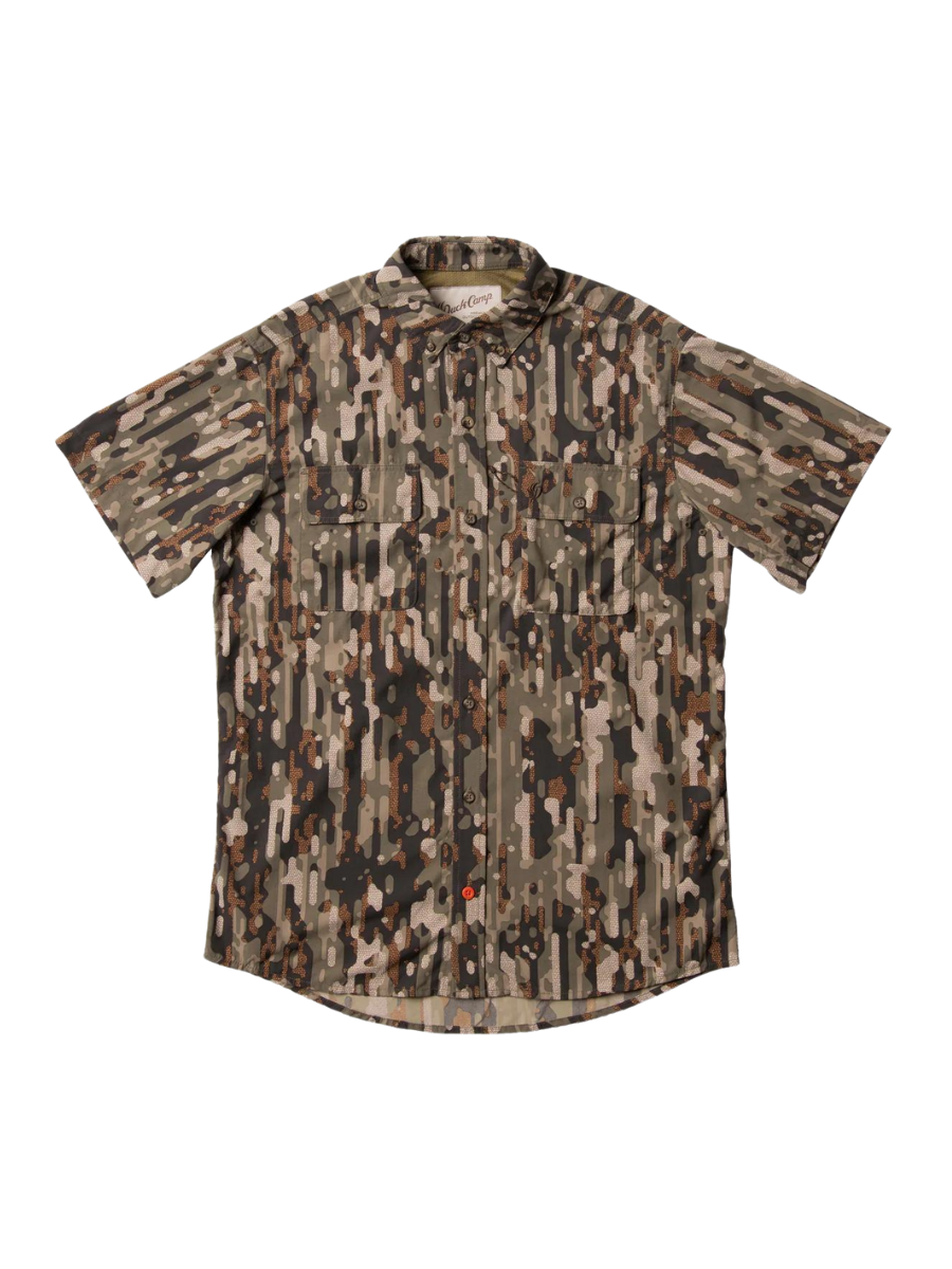 Duck Camp | Lightweight SS Hunting Shirt - Woodland