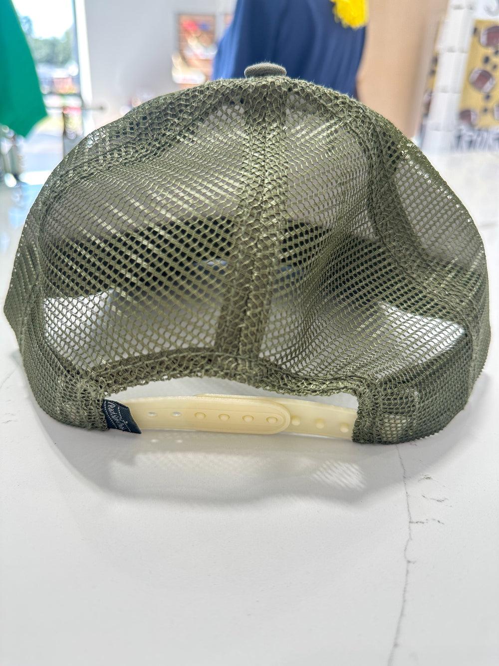 Peach State Pride | Georgia Mesh Back Hat - Olive