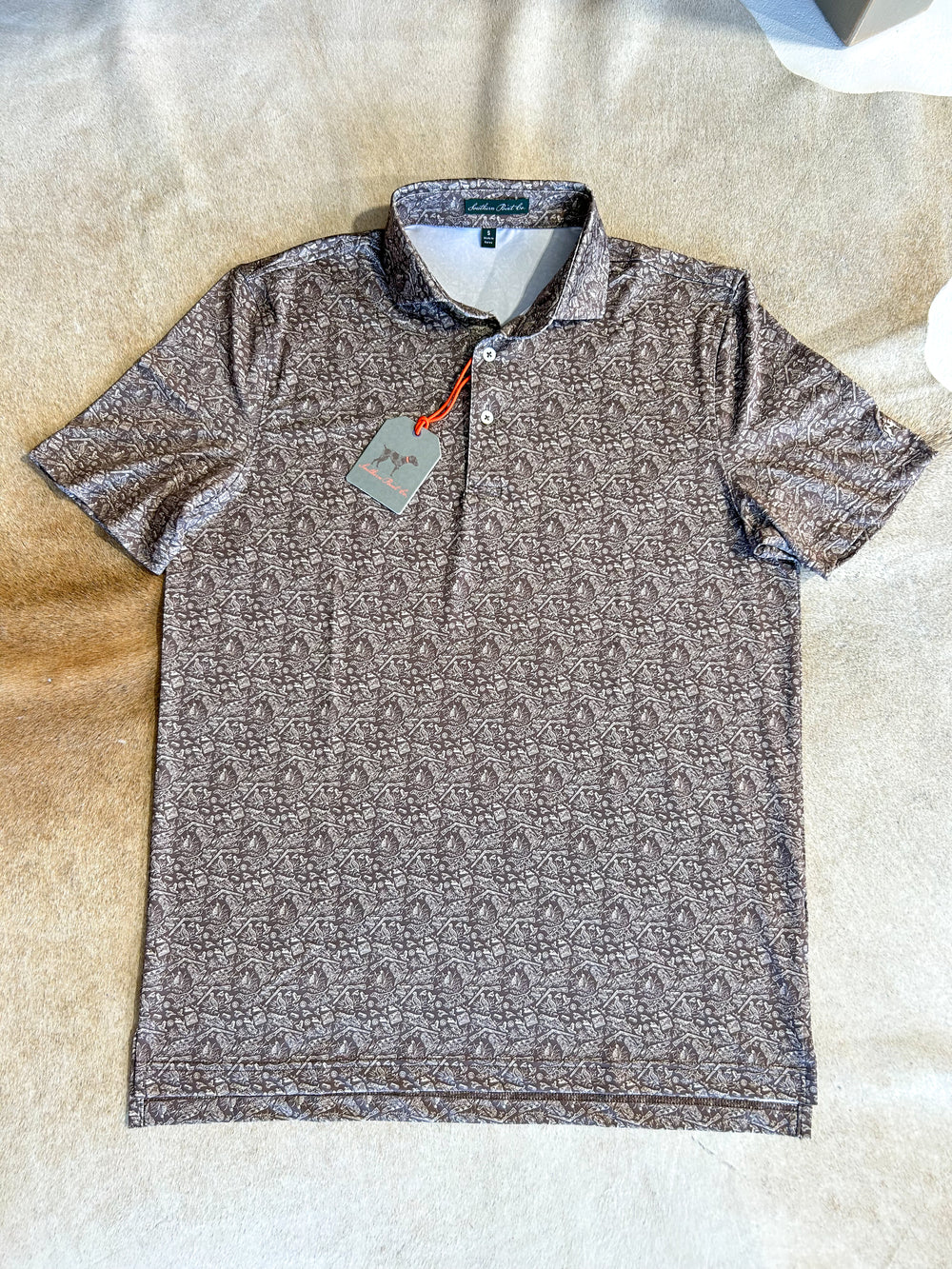 Southern Point Co | Pointer Pattern Performance Polo