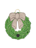 DK Designs | Interchangeable Wreath Door Hanger - Mocha Bow