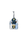 DK Designs |  Acrylic Ornament - Blue & White Nativity