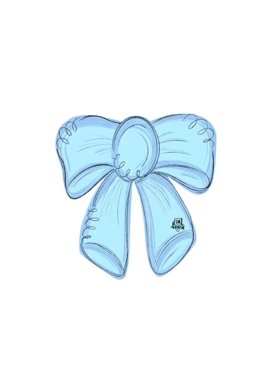 DK Designs | Blue Bow Mini Attachment