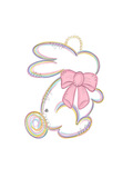 DK Designs | White Bunny Door Hanger